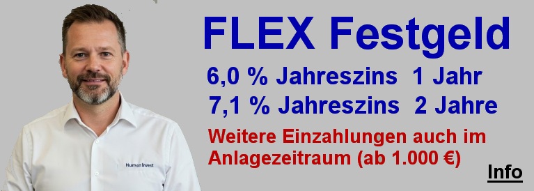 Human Invest Flex Festgeld