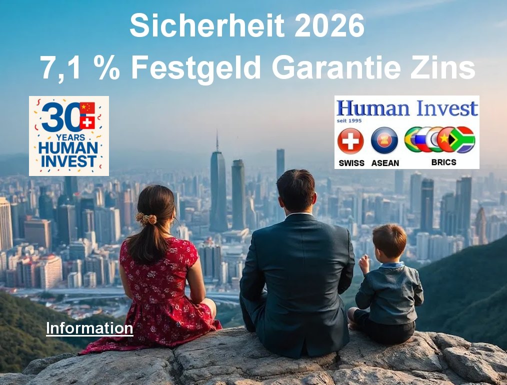 Human Invest Auslandskonten bieten Sicherheit