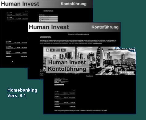 Human Invest - die Homebanking Kontoverwaltung