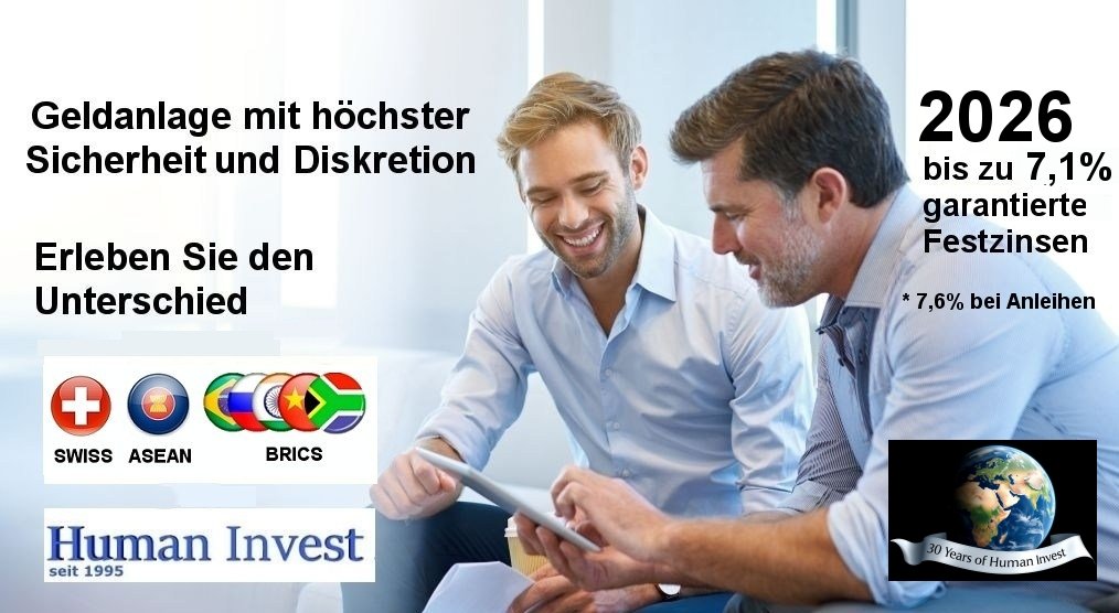 Human Invest Januar Aktion